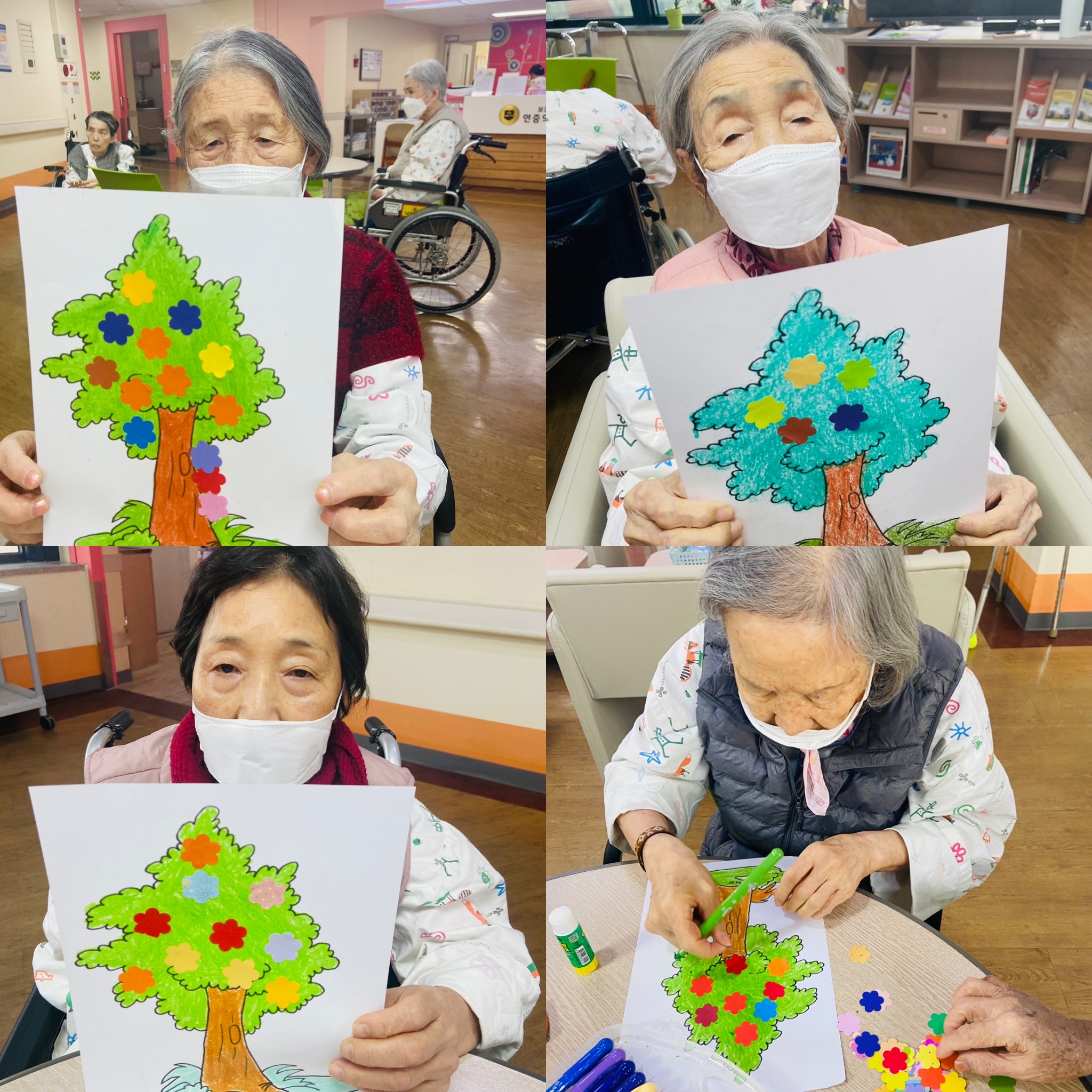 꽃나무 꾸미기 