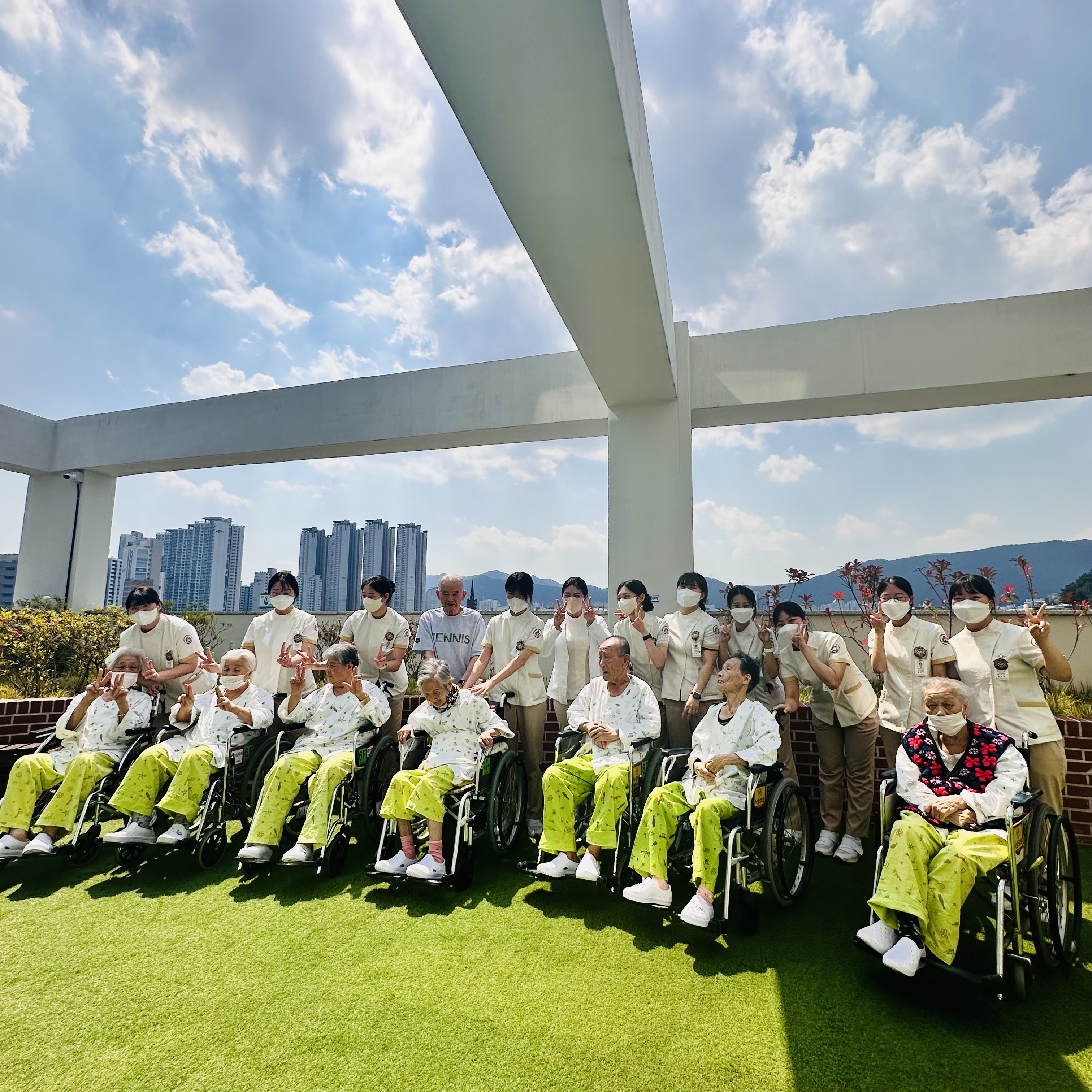 테라스 산책