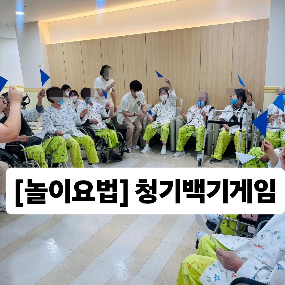 놀이요법 - 청기백기게임